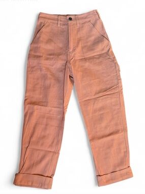 RVCA recession collection workwear pants Dusty Peach